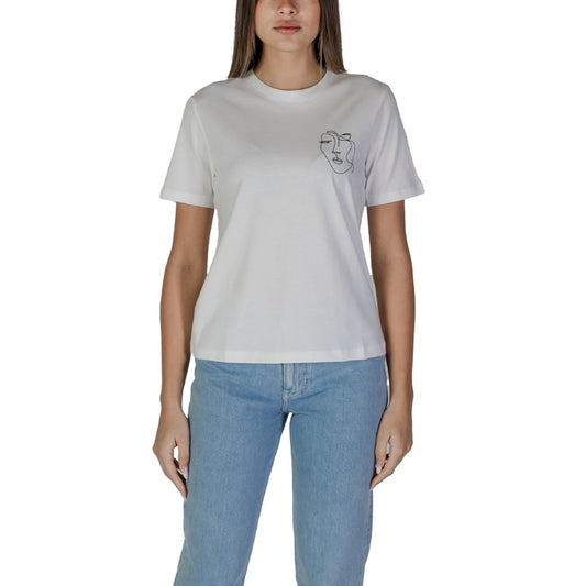 Vila Clothes  Women T-Shirt